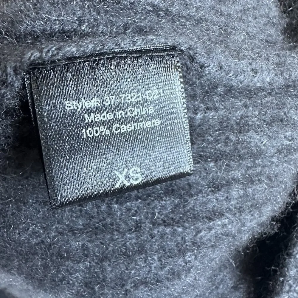 Jenni Kayne Chasmere Cocoon Cardigan Women’s Size XS Oversized Carbon Gray - Picture 8 of 11